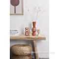 Irregular Ceramic Vase Red Vase for Home Decor